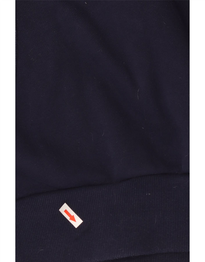 Pulover cu glugă grafic Superdry pentru bărbați, 2XL, bumbac bleumarin