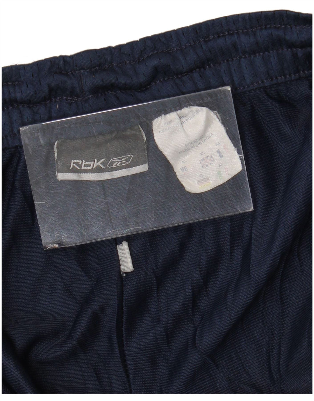 Pantaloni scurți sport REEBOK pentru bărbați, XL, bleumarin, poliester color bloc