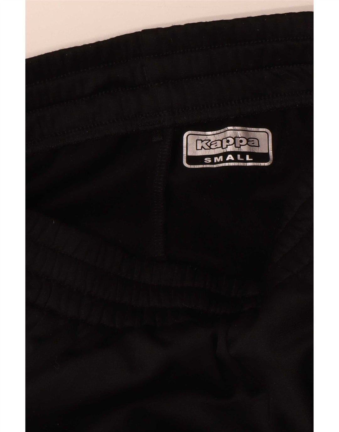 Pantaloni de trening cu grafică pentru bărbați Kappa Pantaloni de jogging Mici Poliester negru