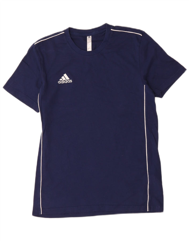 Tricou pentru bărbați Adidas Top mic din bumbac bleumarin