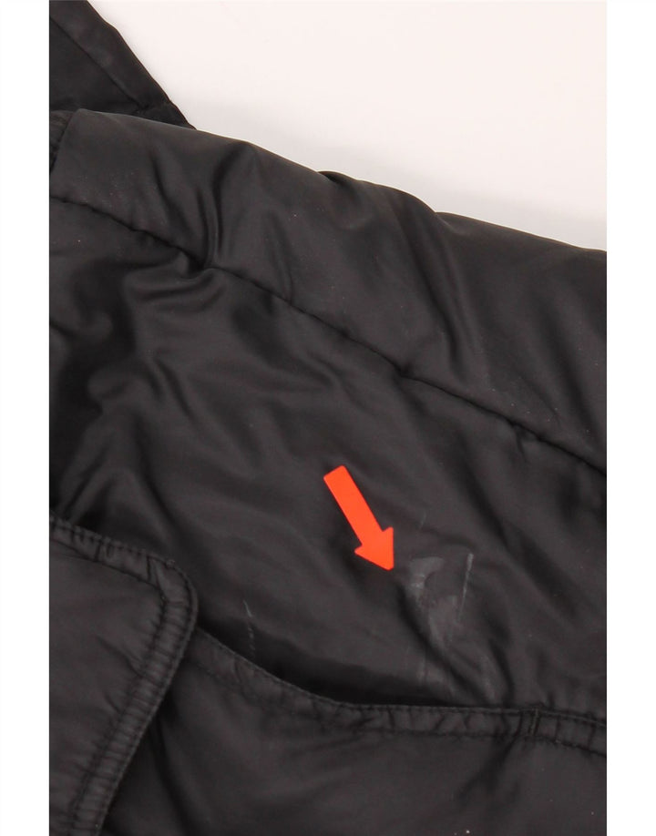 Jachetă căptușită cu glugă Fila pentru bărbați IT 54 2XL Poliamidă neagră