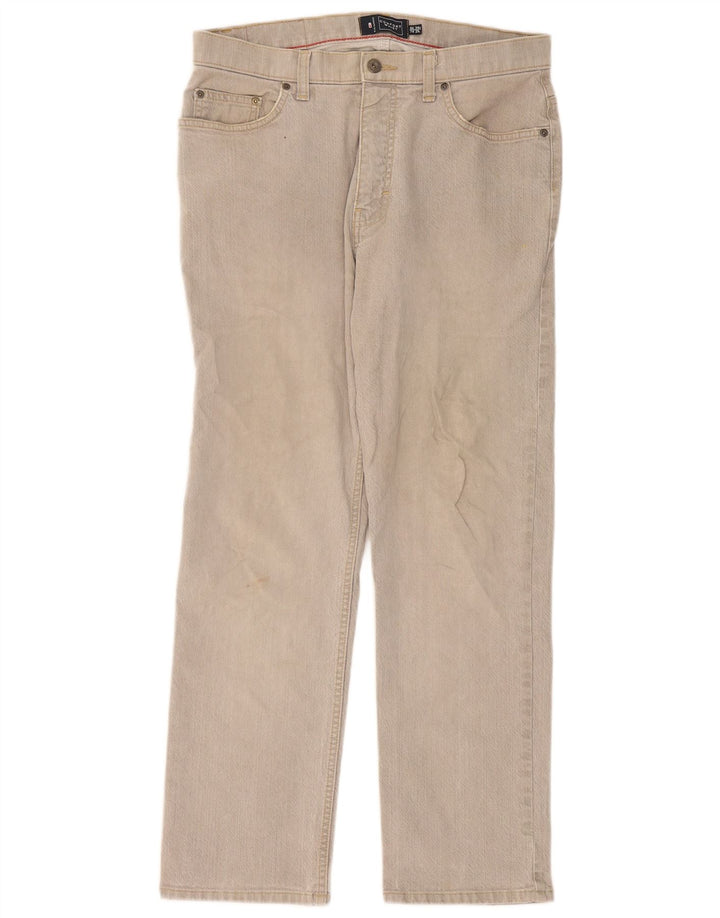 Blugi drepți pentru bărbați Marks & Spencer Blue Harbour W34 L29 bumbac gri