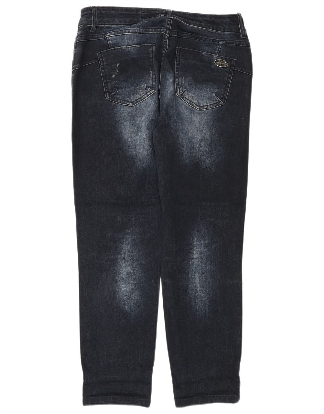 LUISA SPAGNOLI Blugi de damă slim cropped IT 40 Small W27 L25 Bleumarin