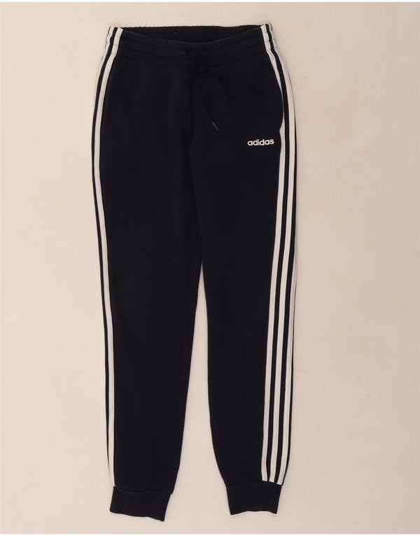Pantaloni de trening Adidas pentru femei Joggeri UK 8/10 Bumbac bleumarin mic
