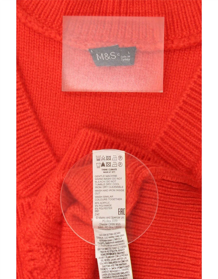 Marks & Spencer Vestă pentru bărbați Tank Top mare roșu acrilic