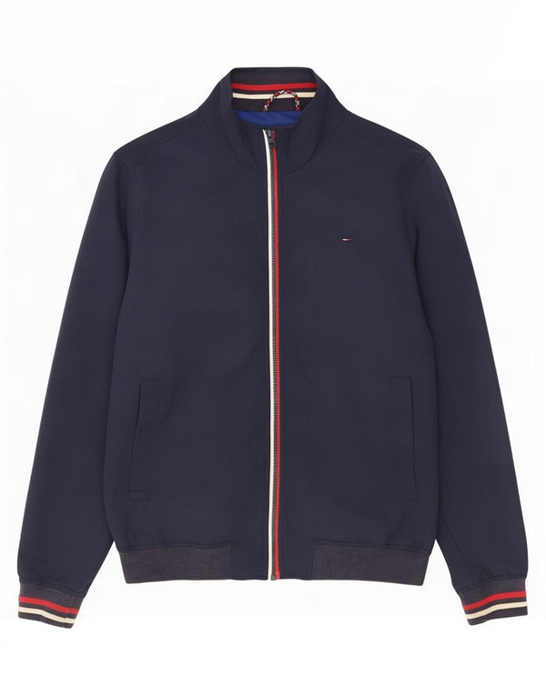 Bomber pentru bărbați Tommy Hilfiger UK 42 XL Poliamidă bleumarin