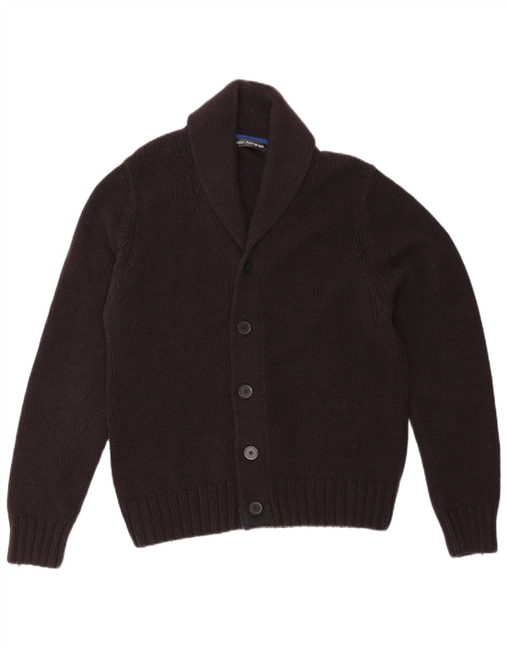 Pulover cardigan cu autograf pentru bărbați Marks & Spencer UK 38/40 mediu negru
