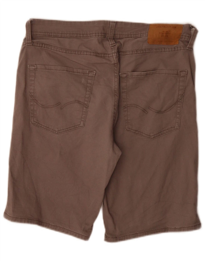 Pantaloni scurți casual Jack & Jones pentru bărbați, mici W29, bumbac gri