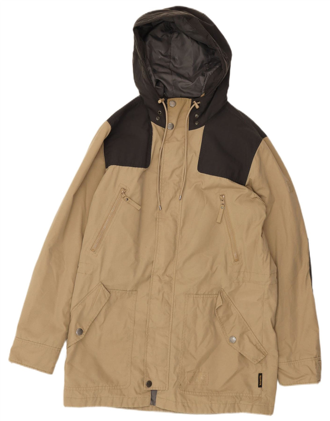 Jack Wolfskin jachetă de vânt pentru bărbați UK 36/38 Medium Bej Colorblock