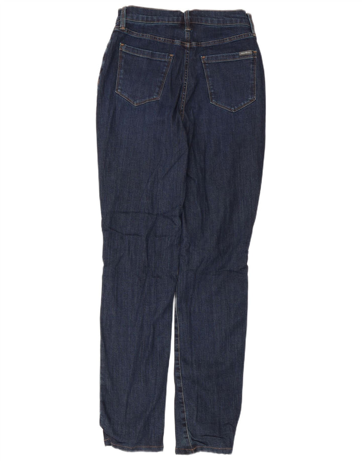 Eddie Bauer Blugi subțiri ușor curbat pentru femei US 4 Small W28 L31 bleumarin