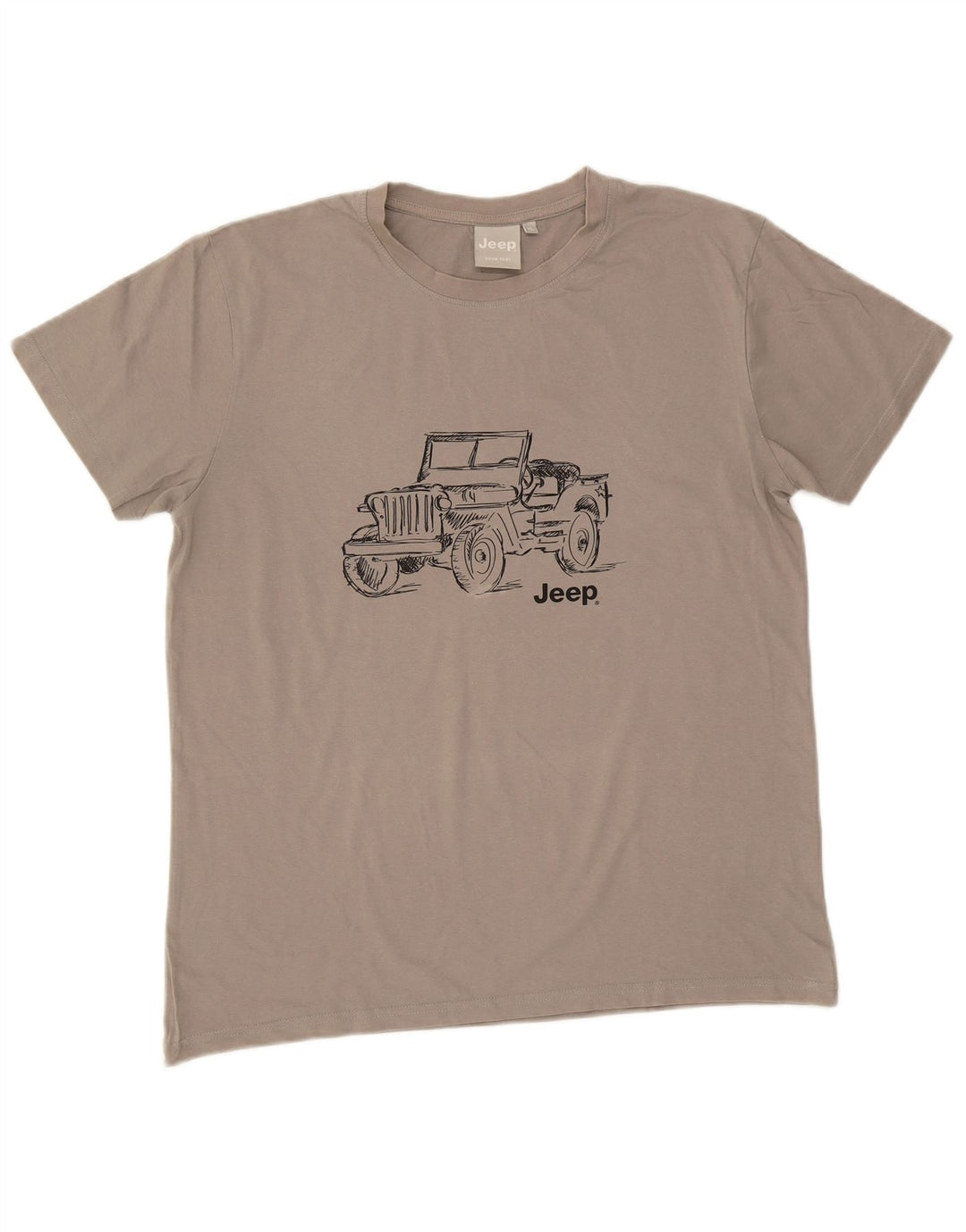 Tricou grafic pentru bărbați Jeep Top XL gri