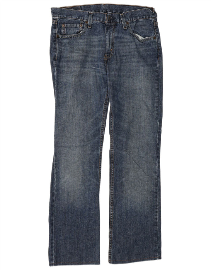 Blugi Levi's 527 Slim Bootcut W30 L32 Bumbac albastru