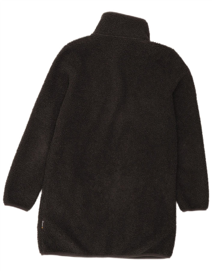 Jack Wolfskin pardesiu supradimensionat din lână pentru femei UK 6 XS poliester gri