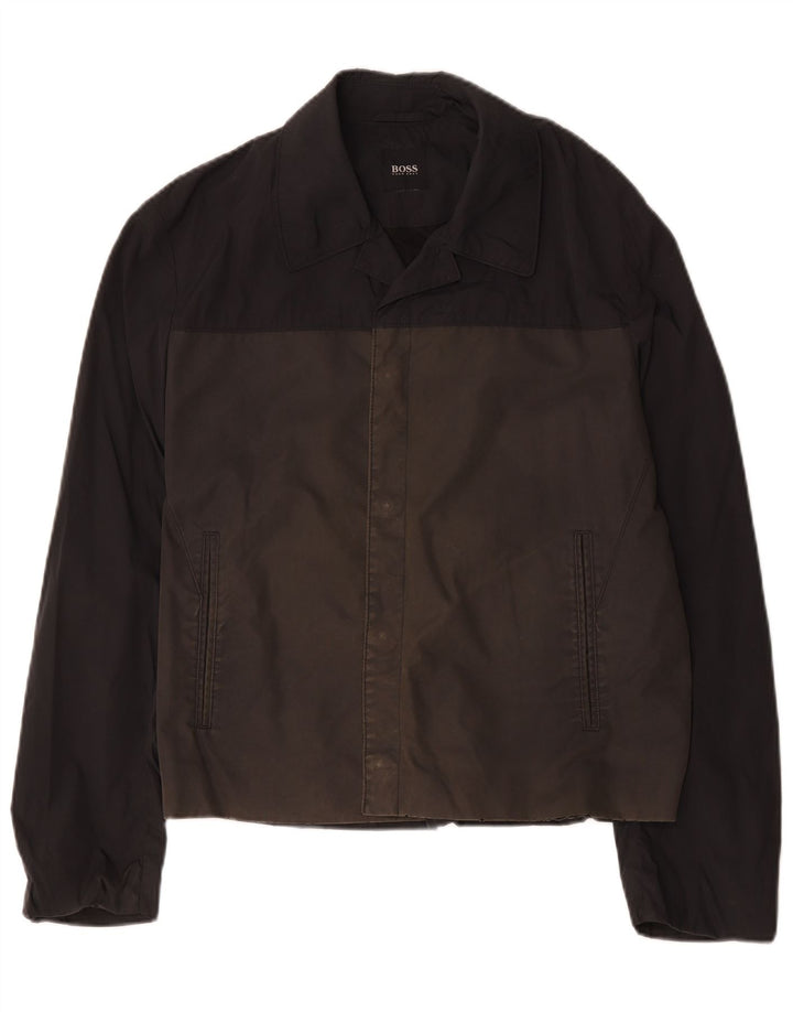 Bomber pentru bărbați Hugo Boss UK 38 Medium Black Colorblock