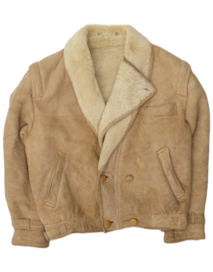 Jachetă din shearling pentru bărbați McGregor IT 50 mare, bej
