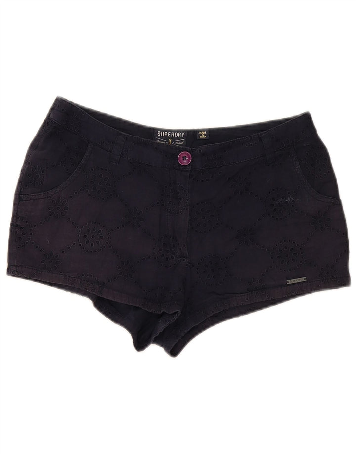 Pantaloni caldi pentru femei Superdry Small W27 Bleumarin Floral