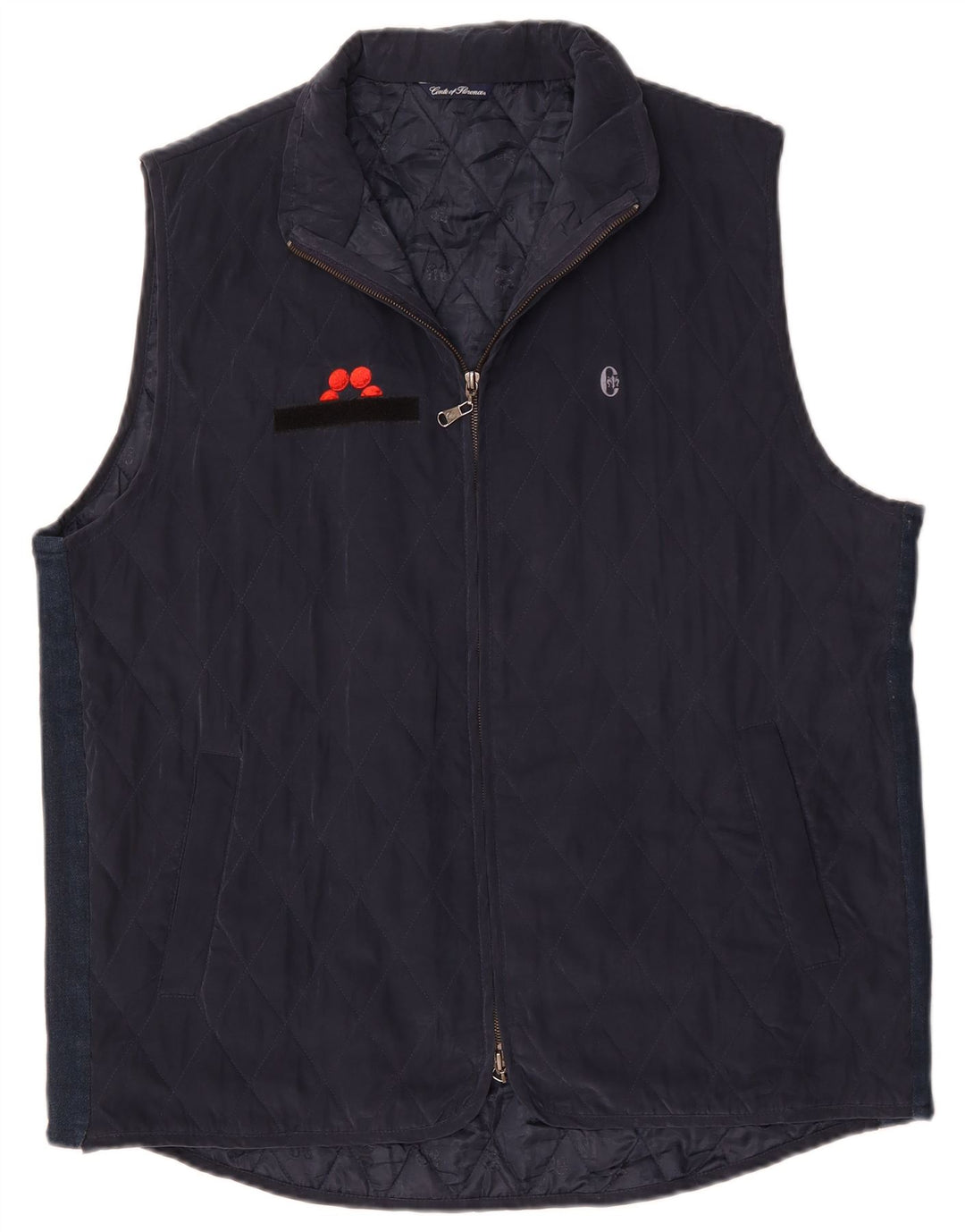 Gilet matlasat CONTE OF FLORENCE pentru bărbați UK 44 2XL bleumarin