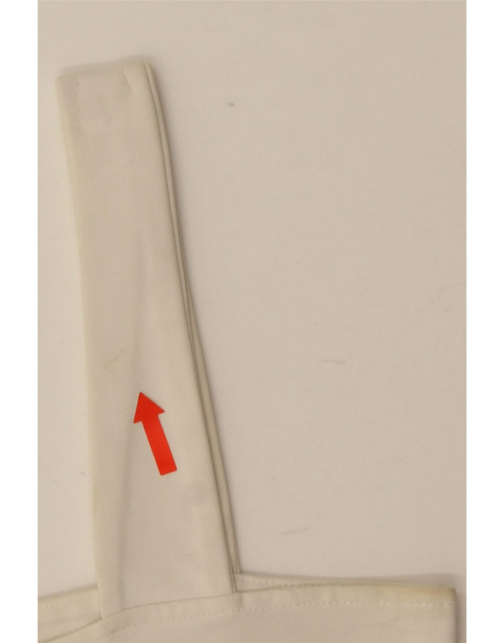 Crop Top pentru femei Zara UK 8 Small White Viscose