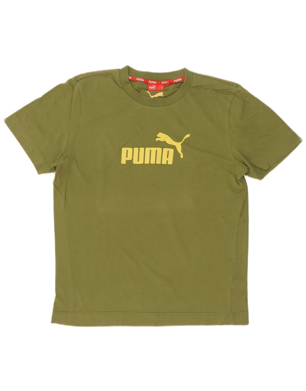 Tricou grafic Puma pentru bărbați Top Medium Green