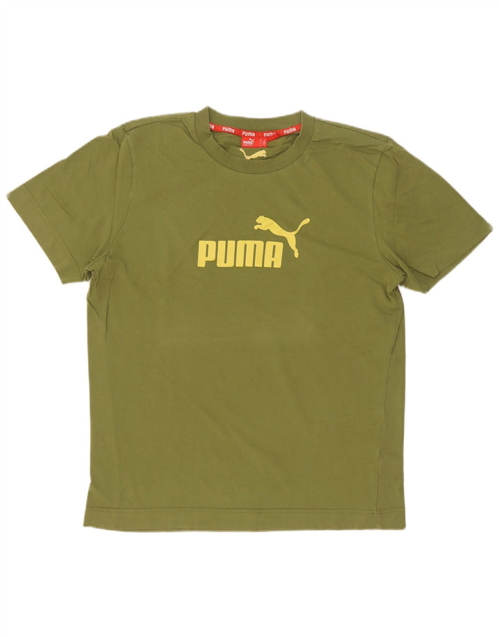 Tricou grafic Puma pentru bărbați Top Medium Green