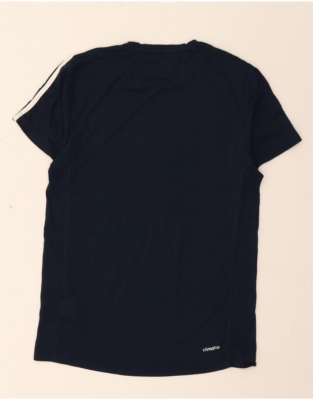 Tricou Adidas Climalite pentru bărbați Top mic, poliester bleumarin