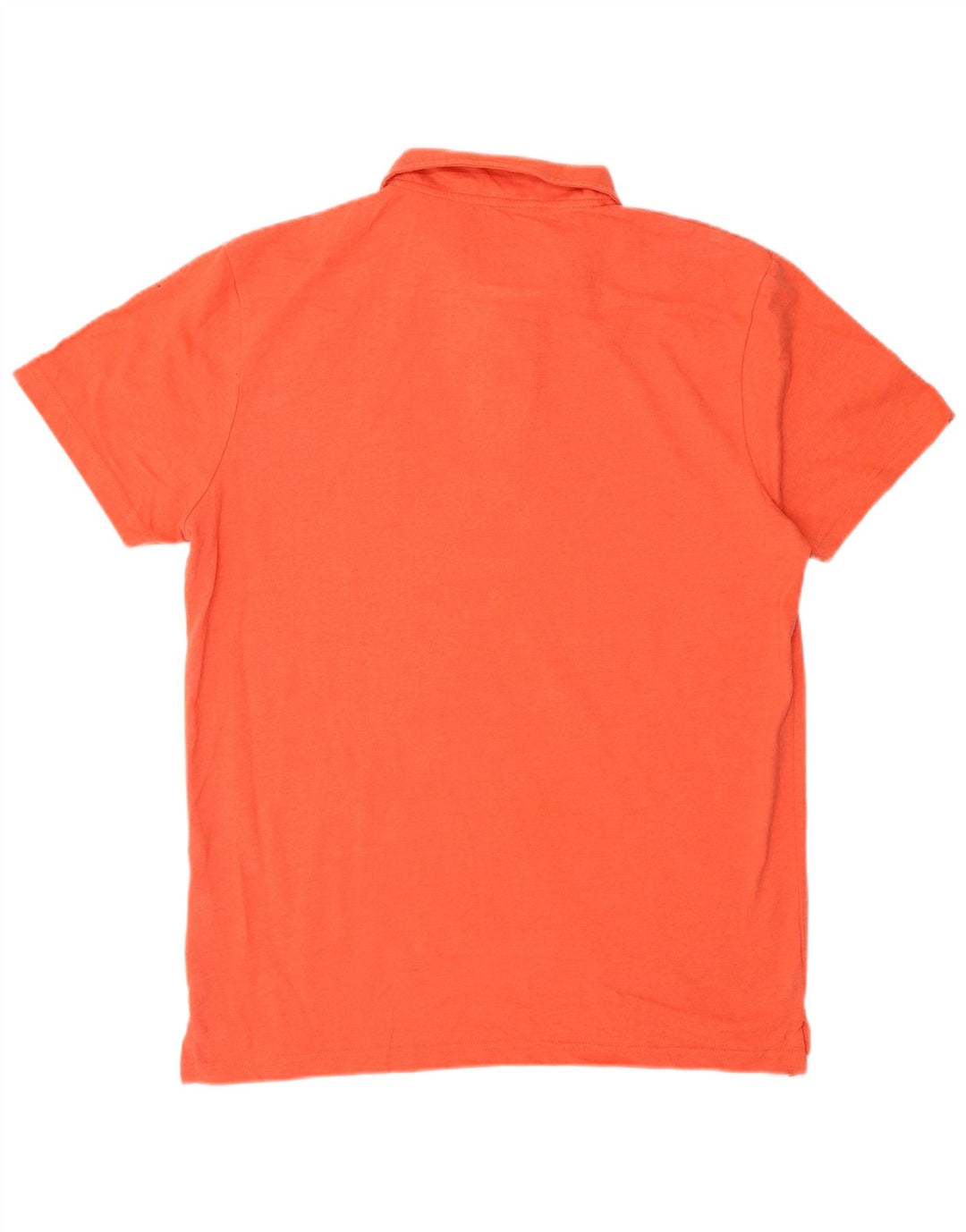Tricou polo pentru bărbați Weird Fish, bumbac portocaliu mediu