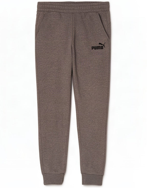 Puma Pantaloni de trening pentru femei Joggeri UK 14 Medium Gri bumbac cu pete