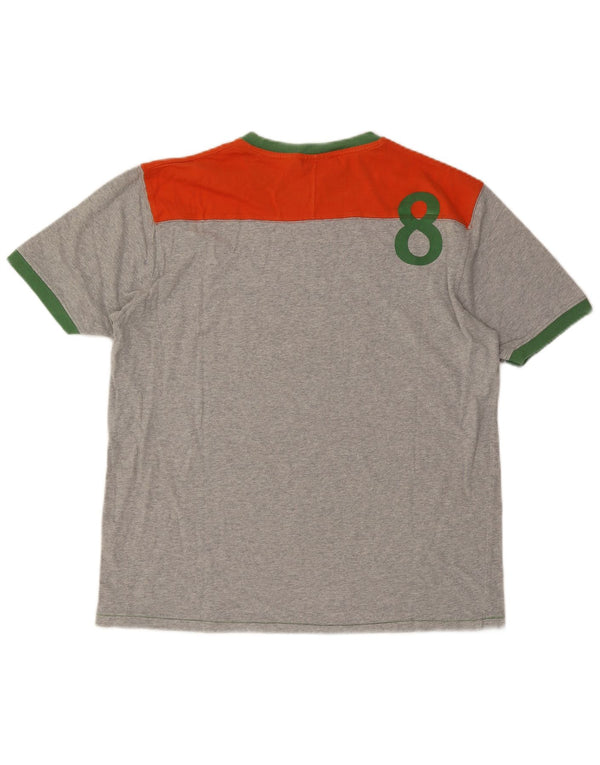 Tricou grafic pentru bărbați Woolrich Top XL, gri, bumbac color bloc