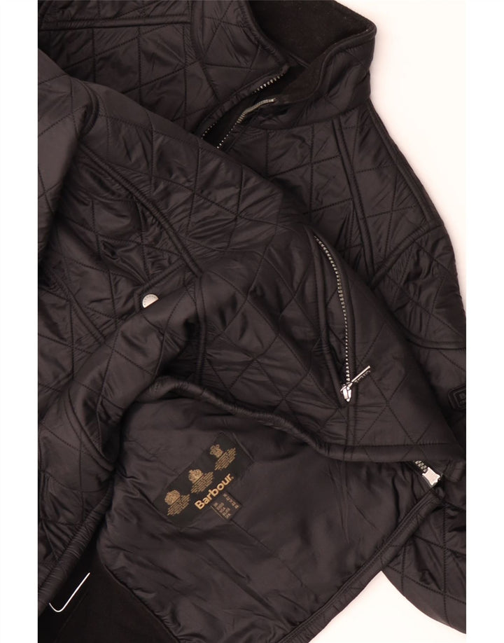 Jachetă matlasată BARBOUR pentru femei UK 16 Large Black