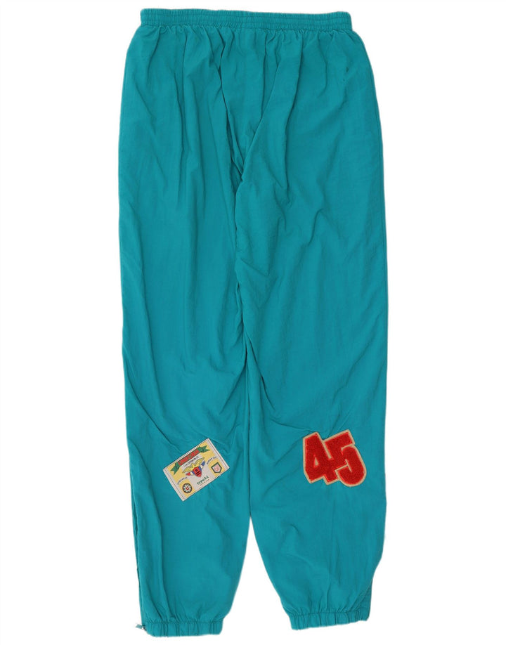 Pantaloni de trening grafic pentru bărbați Lotto Pantaloni de jogging XL Albastru Poliamidă