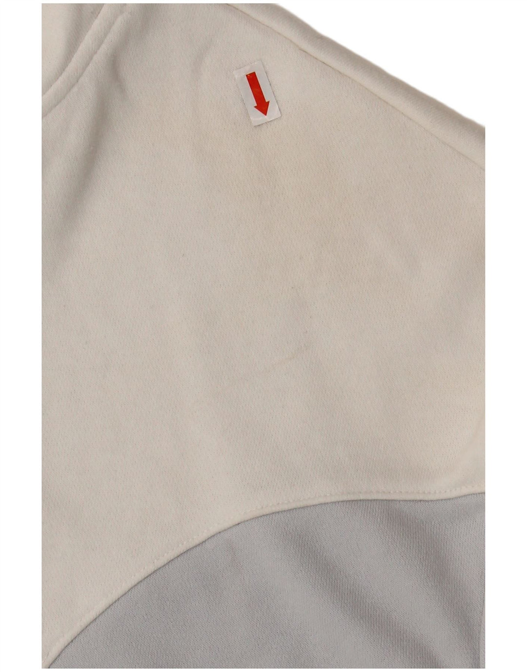 Pulover NIKE Air supradimensionat pentru femei UK 14 Medium Off White Colorblock