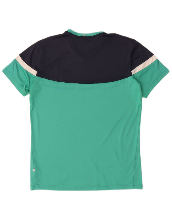 Tricou Fila pentru bărbați Top IT 50 Medium Turcoaz Colorblock Poliester