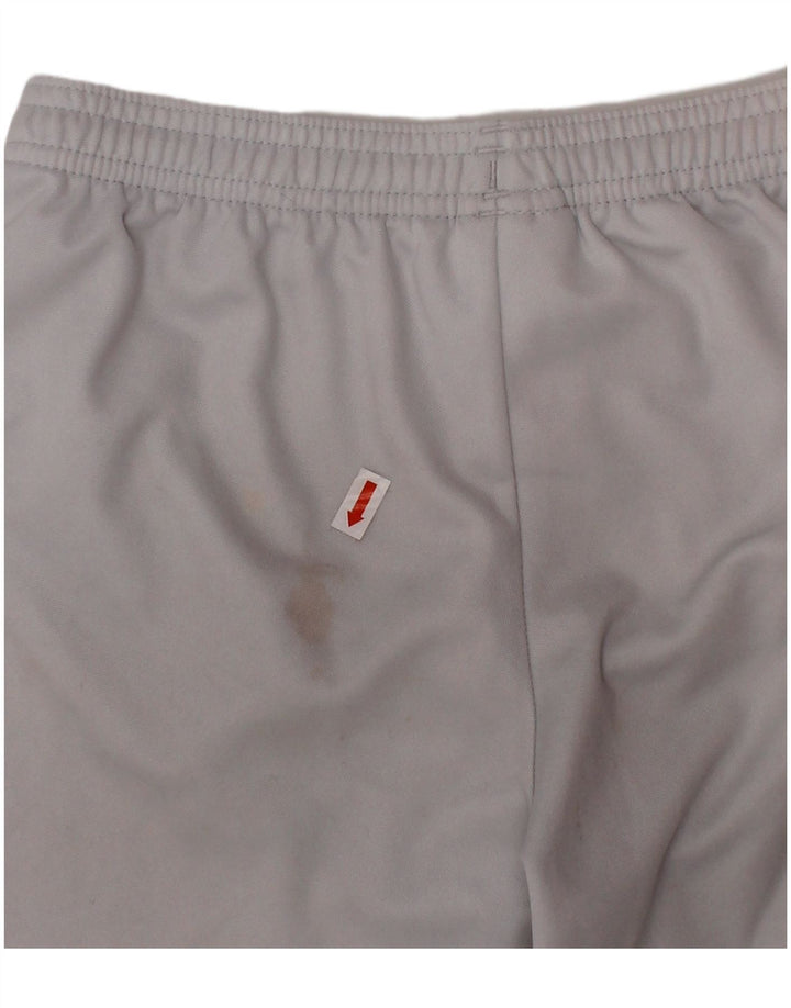 Pantaloni scurți sport ADIDAS Climalite 9-10 ani, alb, poliester