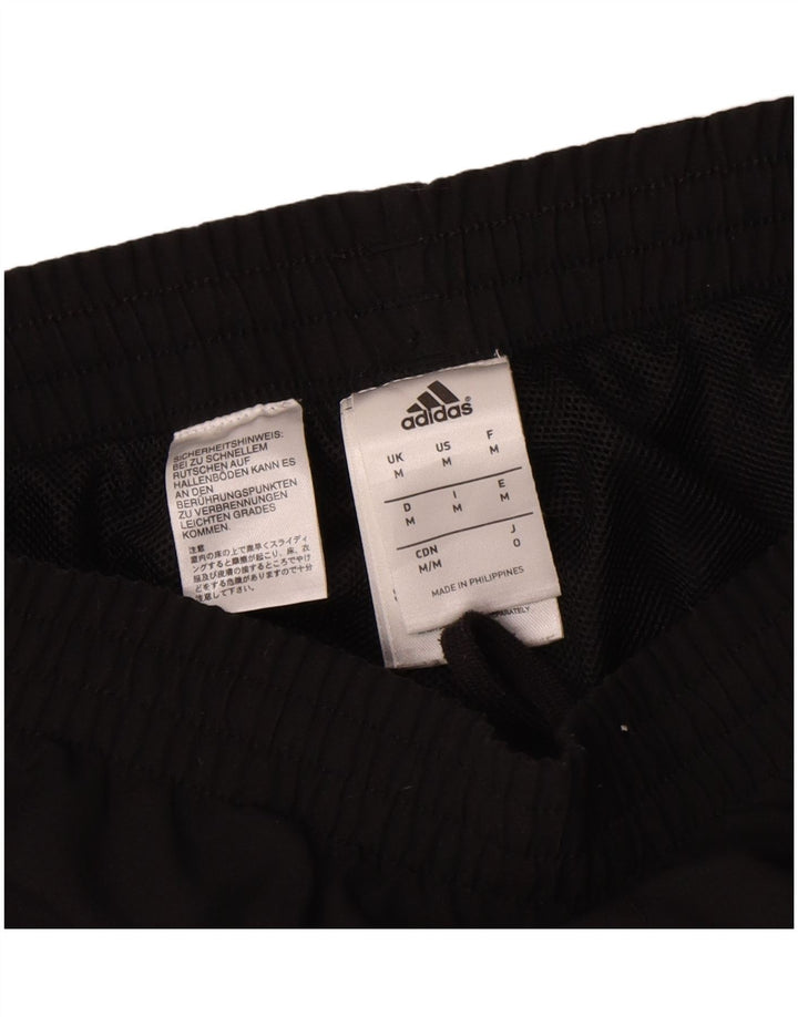 Pantaloni de trening Adidas pentru bărbați Joggeri poliester mediu negru