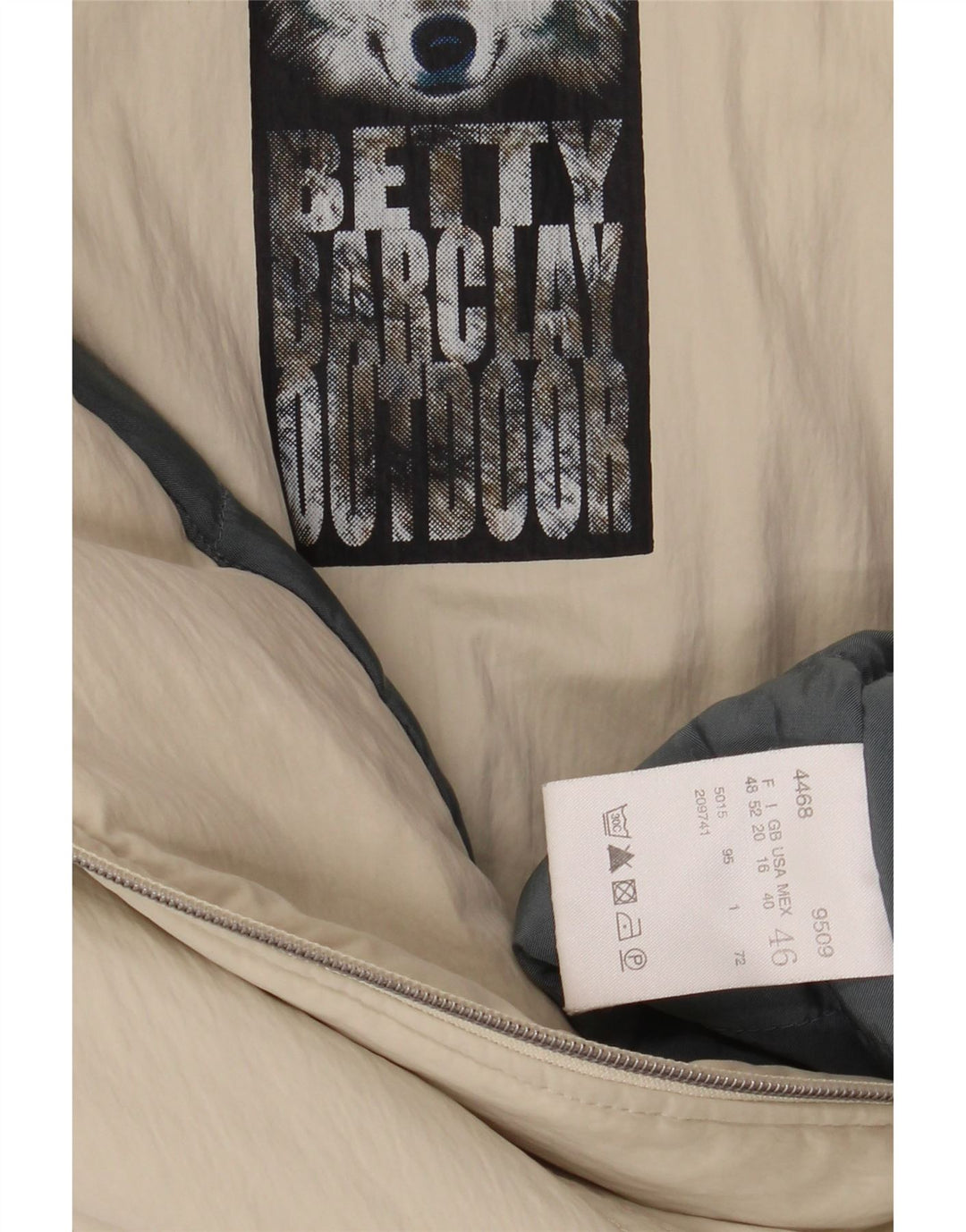 BETTY BARCLAY Jachetă Windbreaker pentru femei UK 20 2XL Gri Poliester