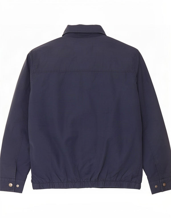 Crew Clothing Jachetă bomber pentru bărbați UK 38 Medium bleumarin Bumbac