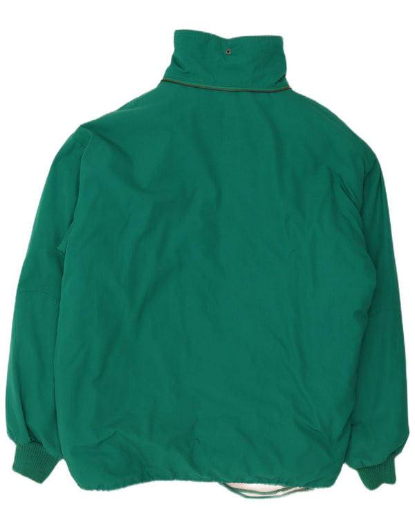 Jachetă căptușită vintage pentru bărbați UK 42 XL Poliester verde