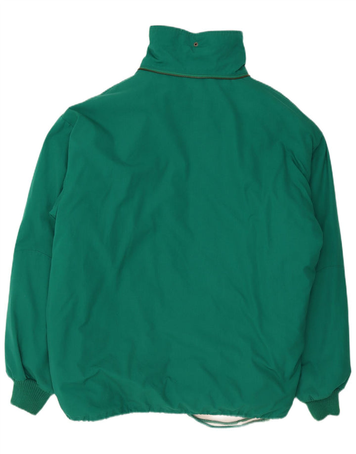 Jachetă căptușită vintage pentru bărbați UK 42 XL Poliester verde