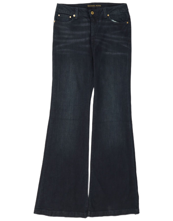 Blugi evazați Selma pentru femei Michael Kors US 8 Medium W30 L35 Bumbac bleumarin