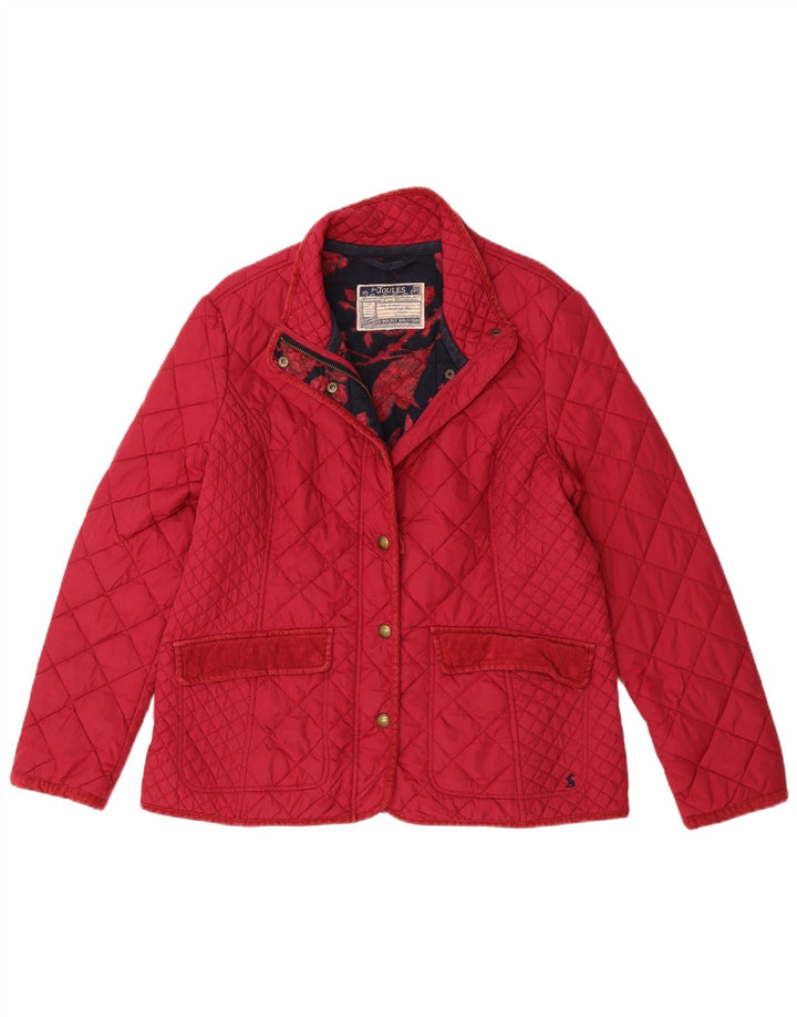Jachetă matlasată Joules pentru femei UK 16 Large Pink