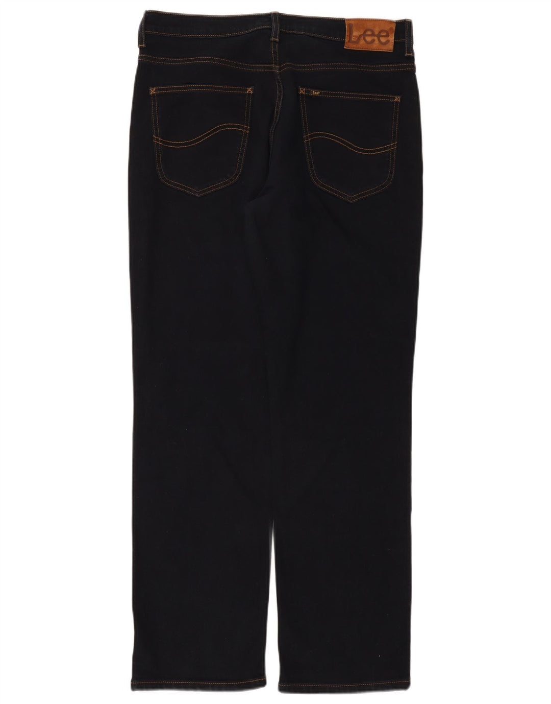 Blugi Lee Brooklyn Straight pentru bărbați L34 L30 Bumbac bleumarin