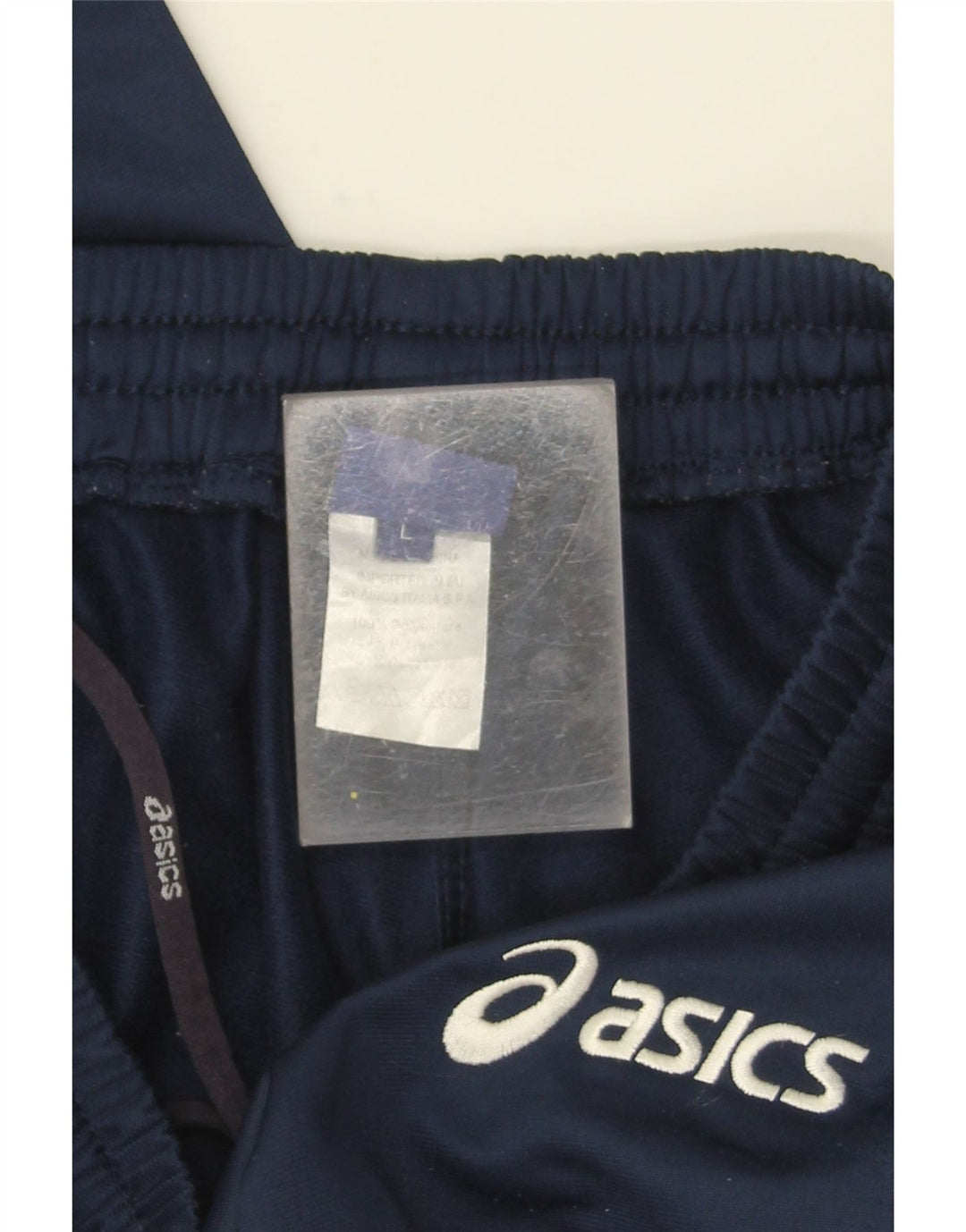 Pantaloni de trening Asics pentru femei UK 14, mari, bleumarin, poliester