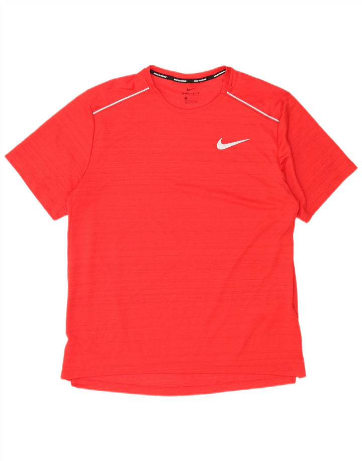 Tricou Nike Dri Fit pentru bărbați Top mare din poliester roșu