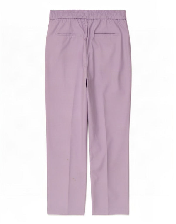 Pantaloni chino drepti pentru femei Marks & Spencer UK 16 Large W34 L28 Violet
