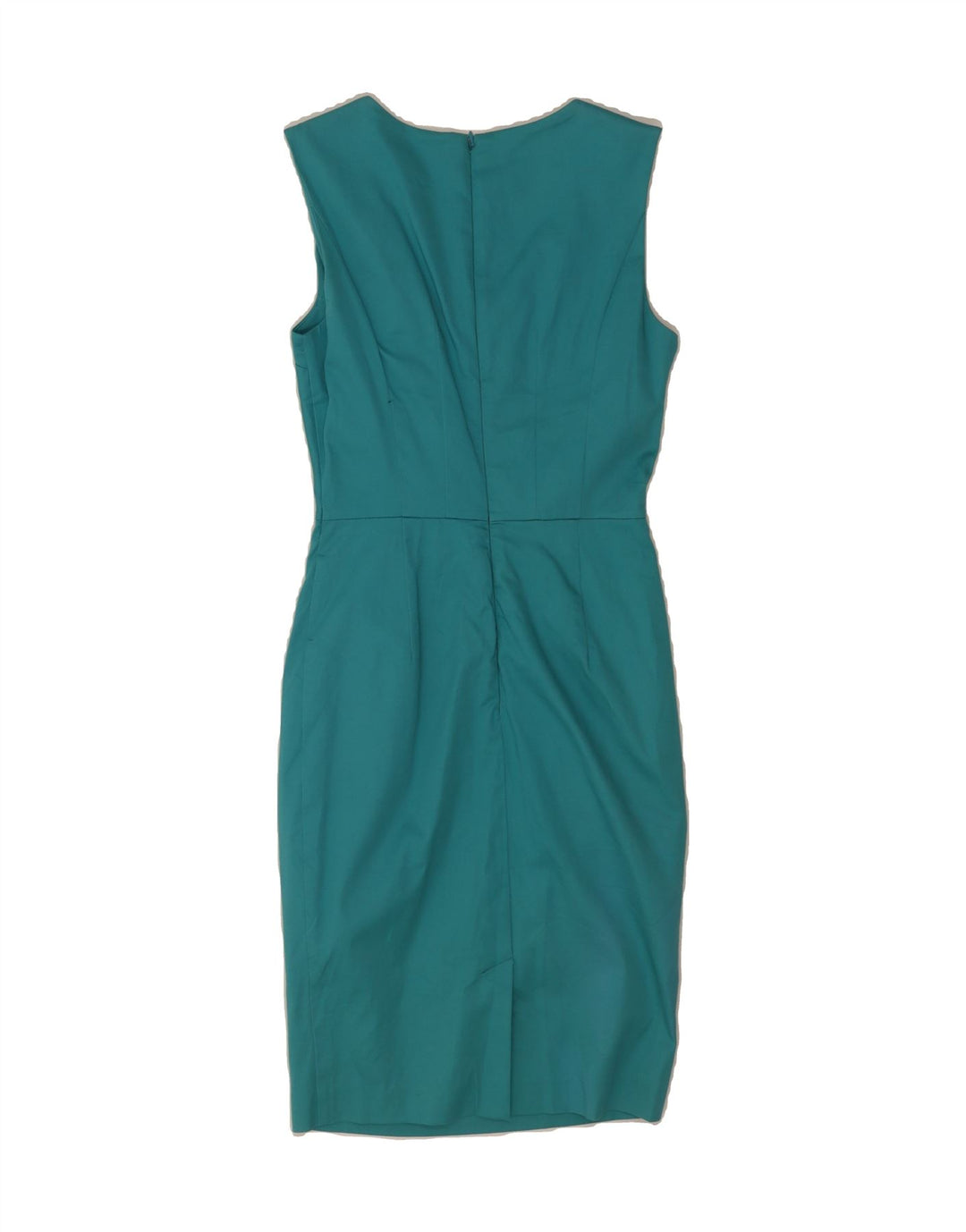 WAREHOUSE Womens Bodycon Dress UK 8 Small  Blue Cotton Vintage Warehouse and Second-Hand Warehouse from Messina Hembry 