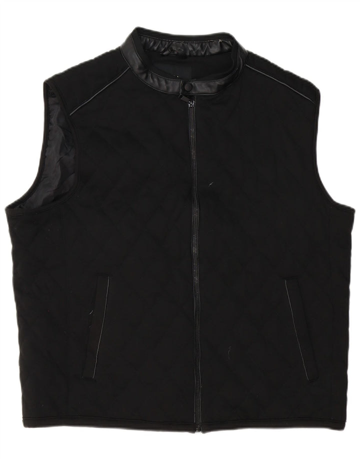 Gilet matlasat pentru bărbați Zara UK 42 XL Poliester negru
