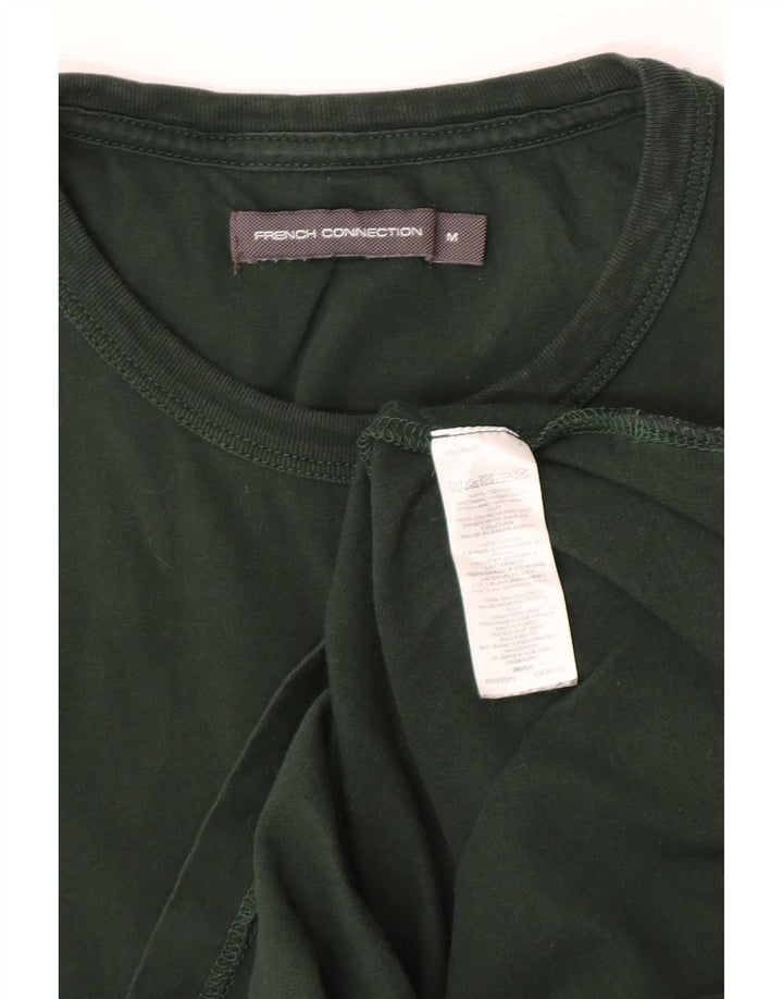 Tricou pentru femei French Connection Top UK 12 Bumbac verde mediu