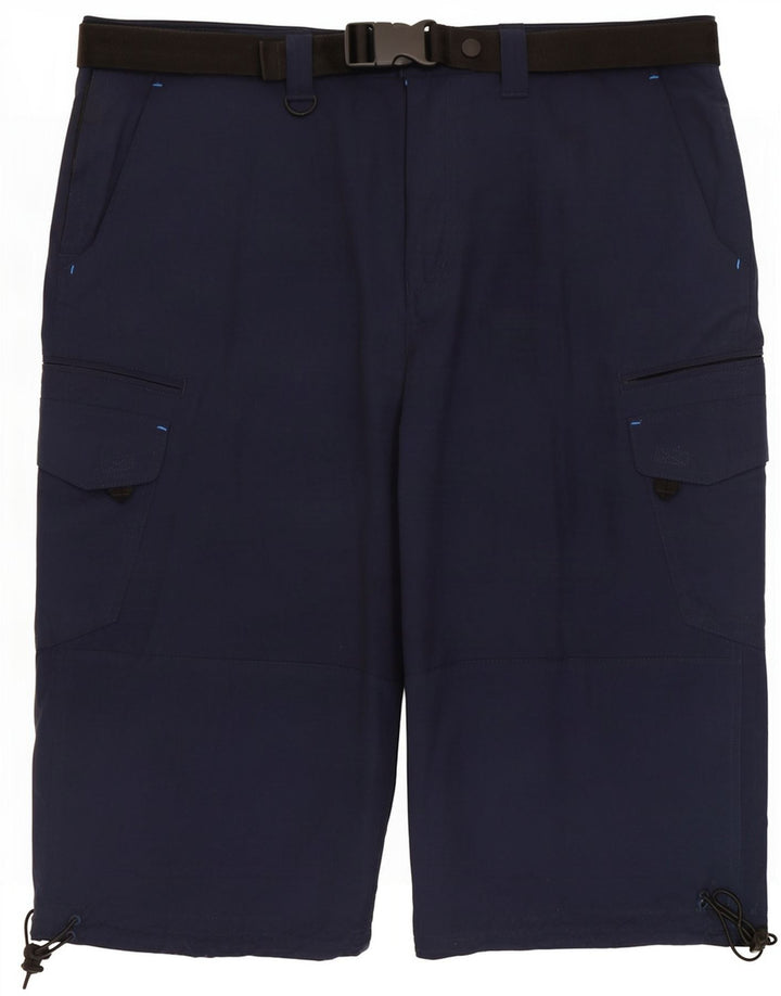 Pantaloni scurți cargo pentru bărbați Marks & Spencer W40 XL, bumbac bleumarin