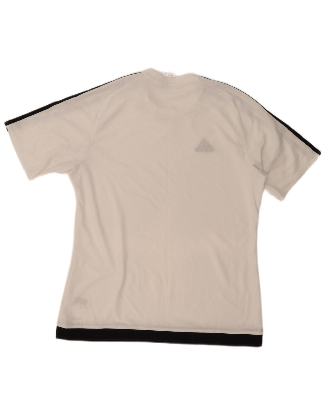Tricou ADIDAS Climalite pentru bărbați Top mare, alb, din poliester color bloc
