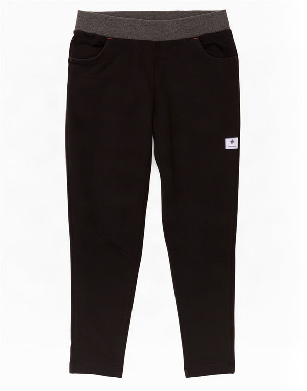 Pantaloni de trening pentru femei Champion Crop UK 12 Medium Black Colorblock